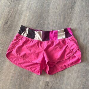 🏴 Lululemon Stylish Pink Women's Shorts size 4